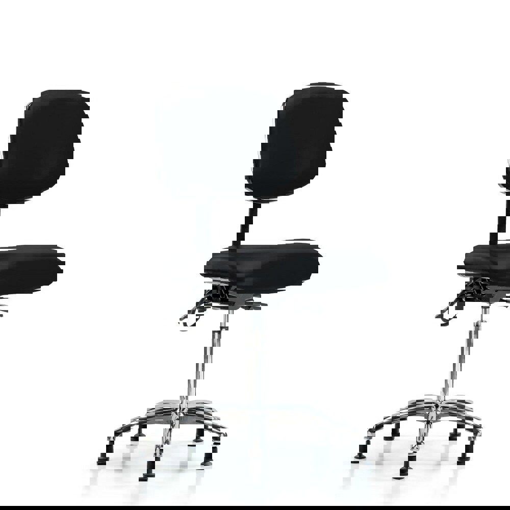 Task Chair: ESD Vinyl, Black